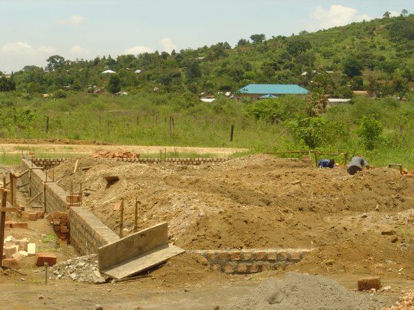 Foundation walls - footings